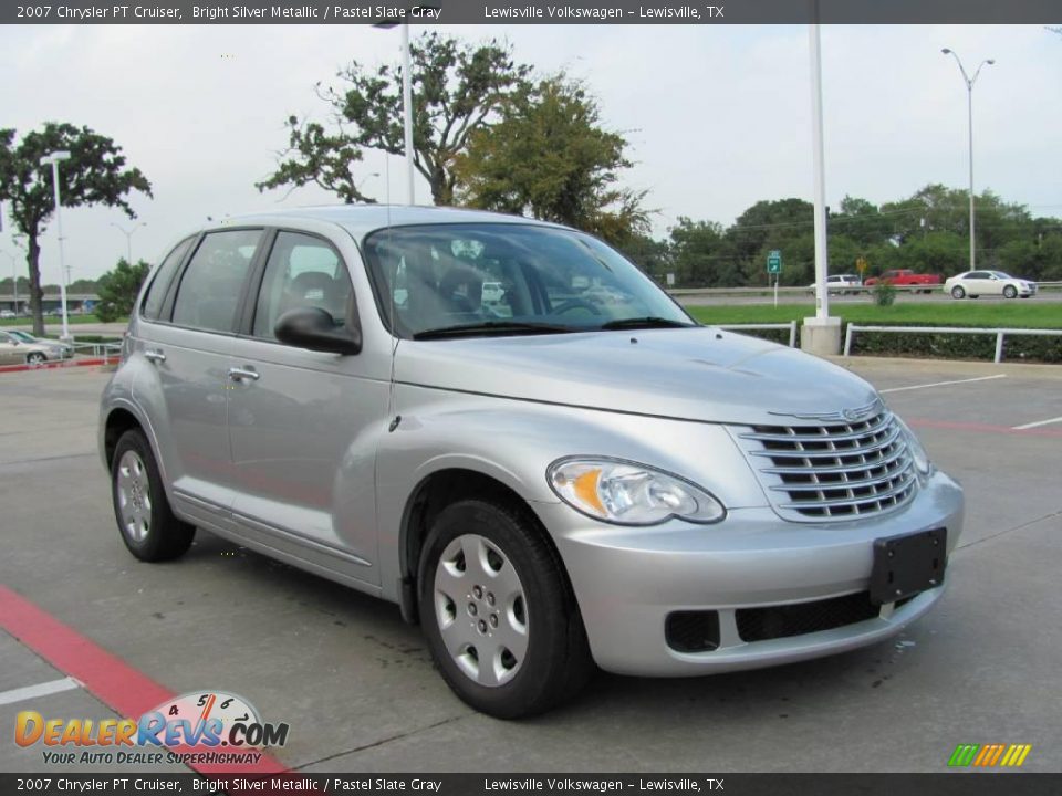 2007 Chrysler PT Cruiser Bright Silver Metallic / Pastel Slate Gray Photo #7