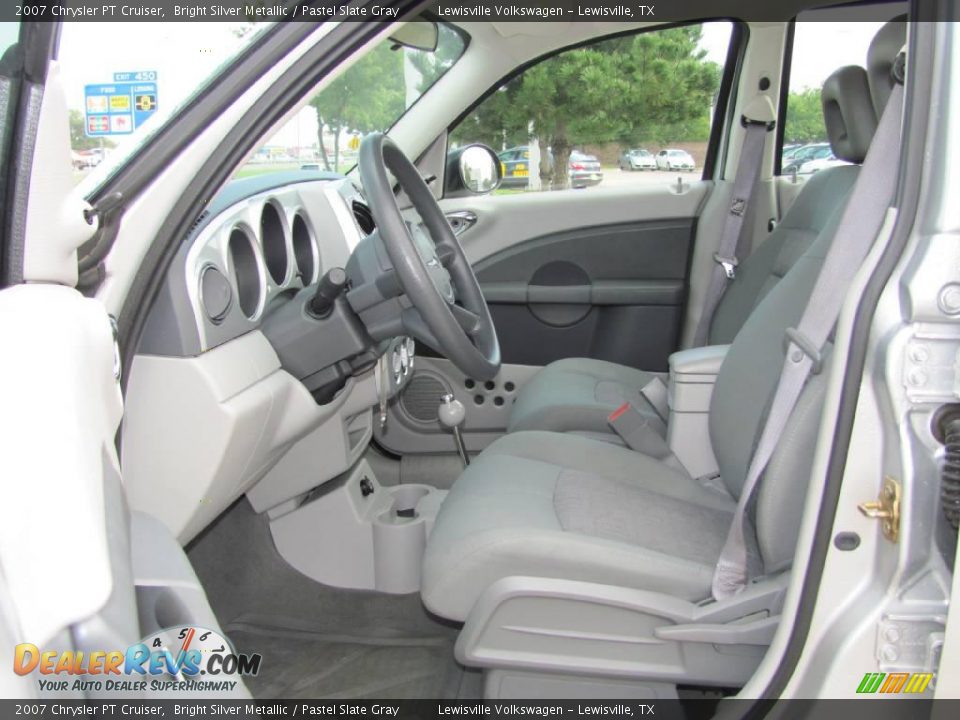 2007 Chrysler PT Cruiser Bright Silver Metallic / Pastel Slate Gray Photo #9