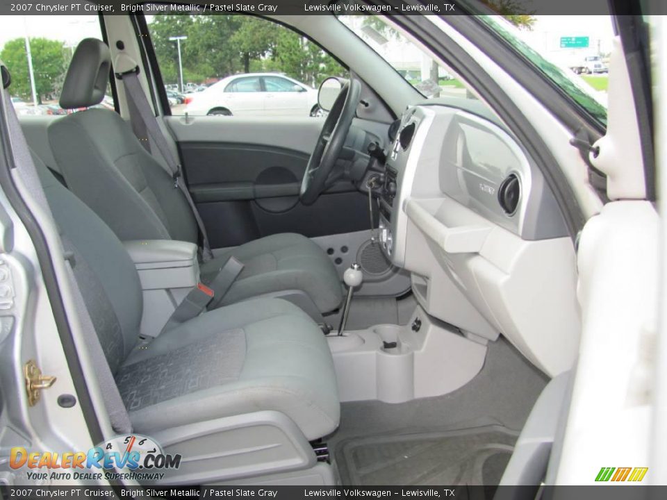 2007 Chrysler PT Cruiser Bright Silver Metallic / Pastel Slate Gray Photo #10