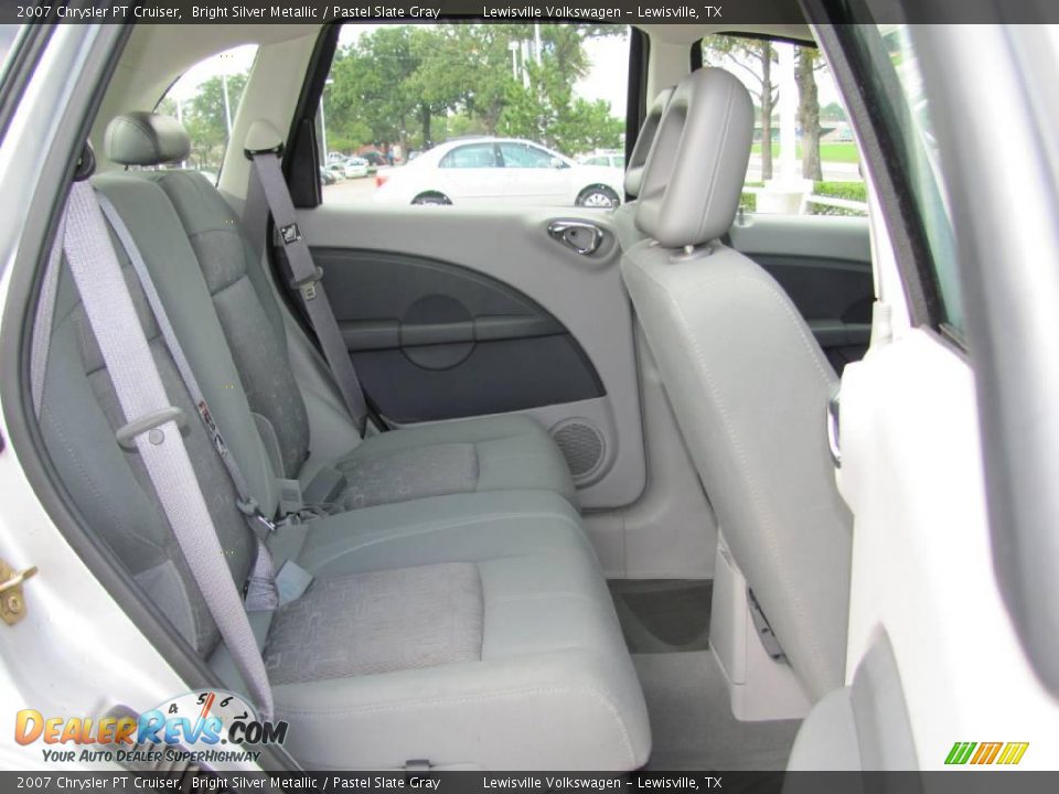 2007 Chrysler PT Cruiser Bright Silver Metallic / Pastel Slate Gray Photo #11
