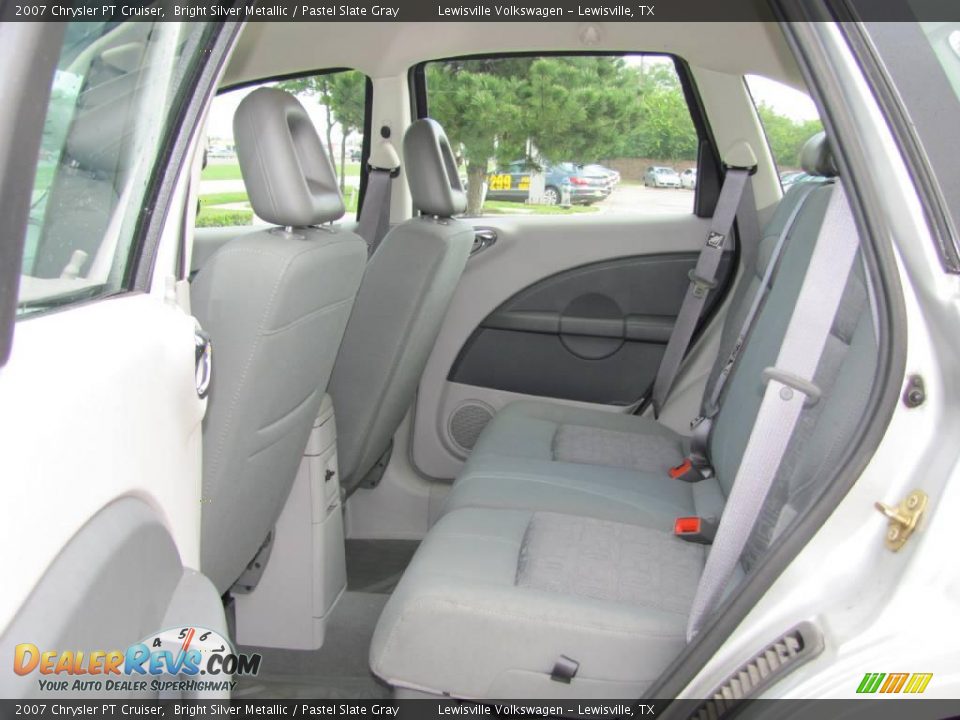 2007 Chrysler PT Cruiser Bright Silver Metallic / Pastel Slate Gray Photo #12