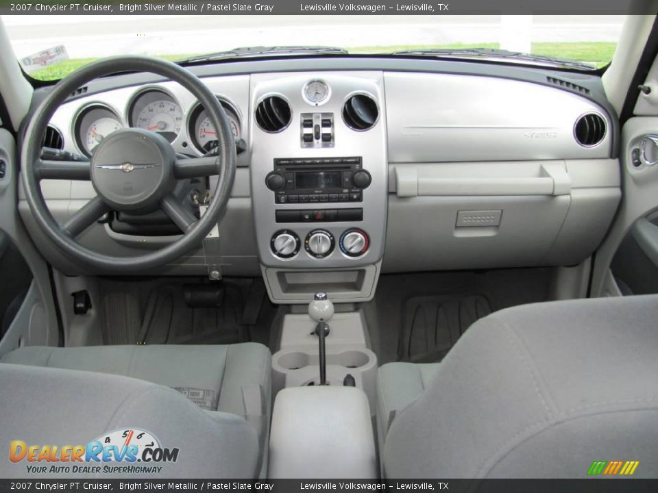2007 Chrysler PT Cruiser Bright Silver Metallic / Pastel Slate Gray Photo #13
