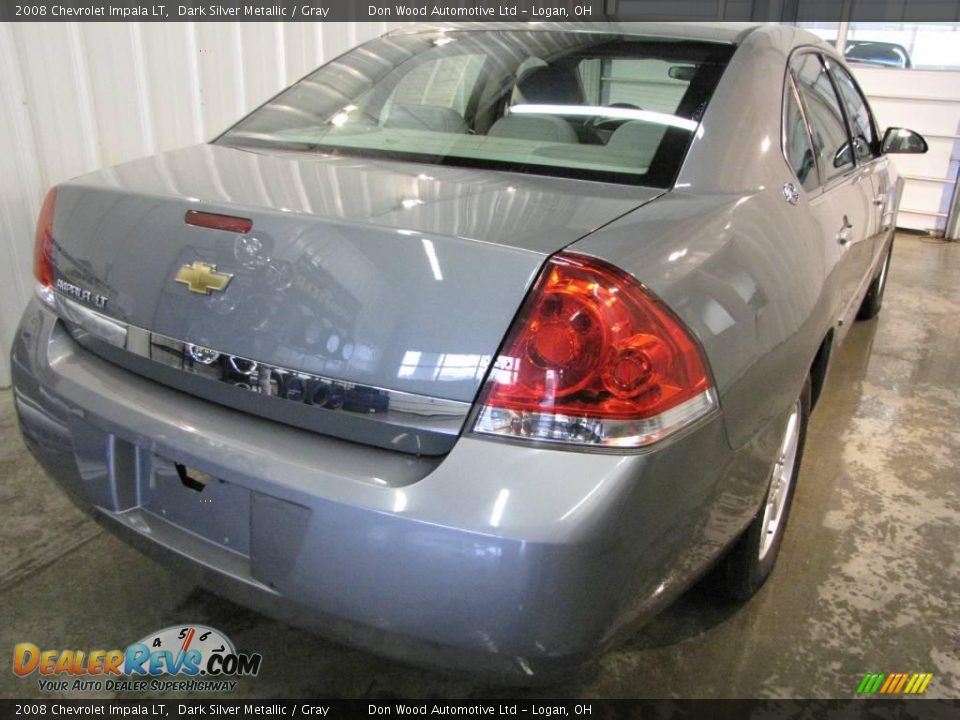 2008 Chevrolet Impala LT Dark Silver Metallic / Gray Photo #3