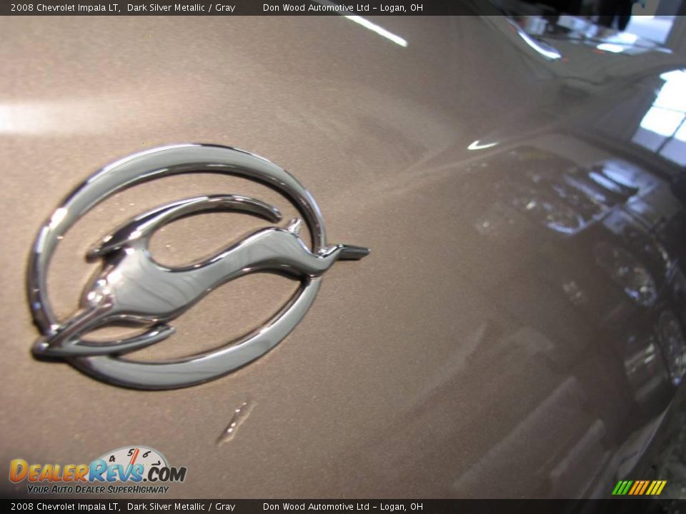 2008 Chevrolet Impala LT Dark Silver Metallic / Gray Photo #7