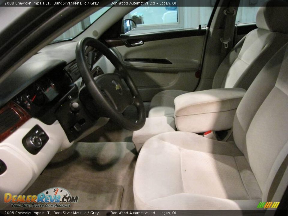 2008 Chevrolet Impala LT Dark Silver Metallic / Gray Photo #10