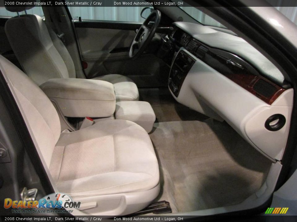 2008 Chevrolet Impala LT Dark Silver Metallic / Gray Photo #11