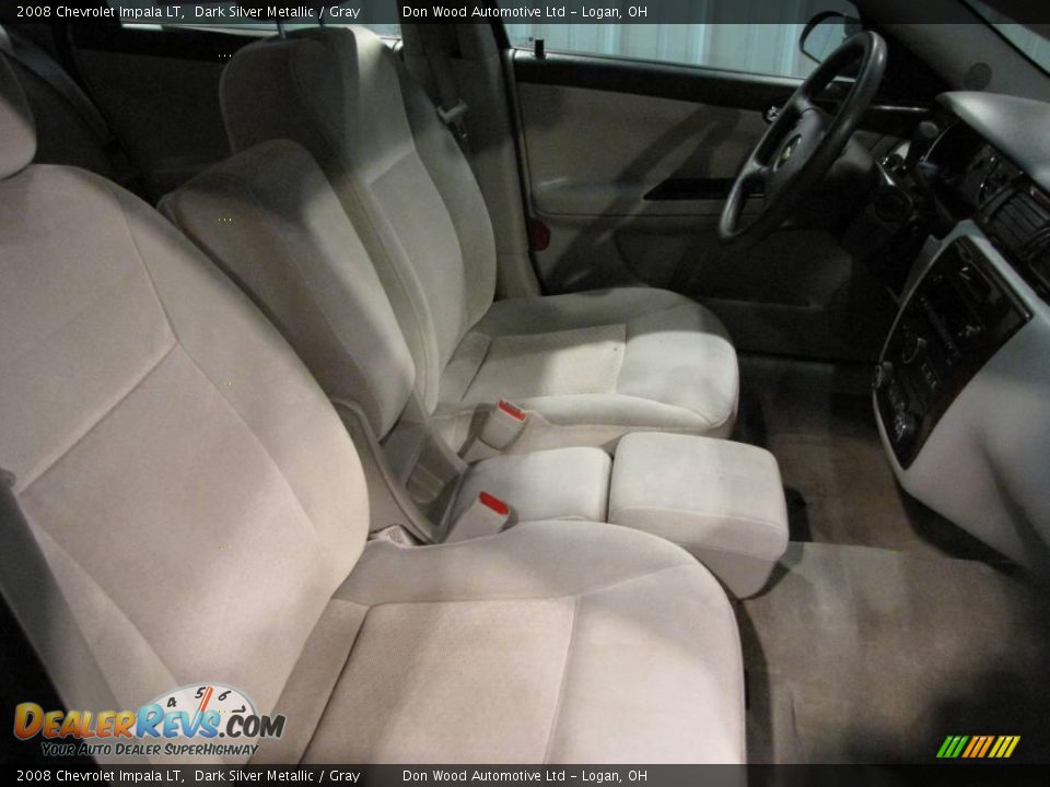 2008 Chevrolet Impala LT Dark Silver Metallic / Gray Photo #12