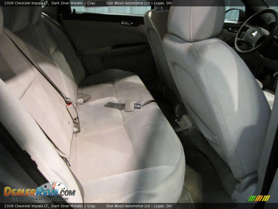 2008 Chevrolet Impala LT Dark Silver Metallic / Gray Photo #14