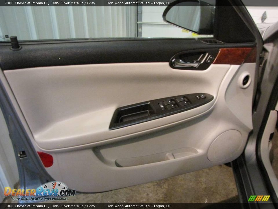 2008 Chevrolet Impala LT Dark Silver Metallic / Gray Photo #15