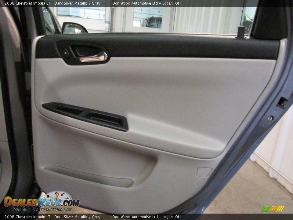 2008 Chevrolet Impala LT Dark Silver Metallic / Gray Photo #16