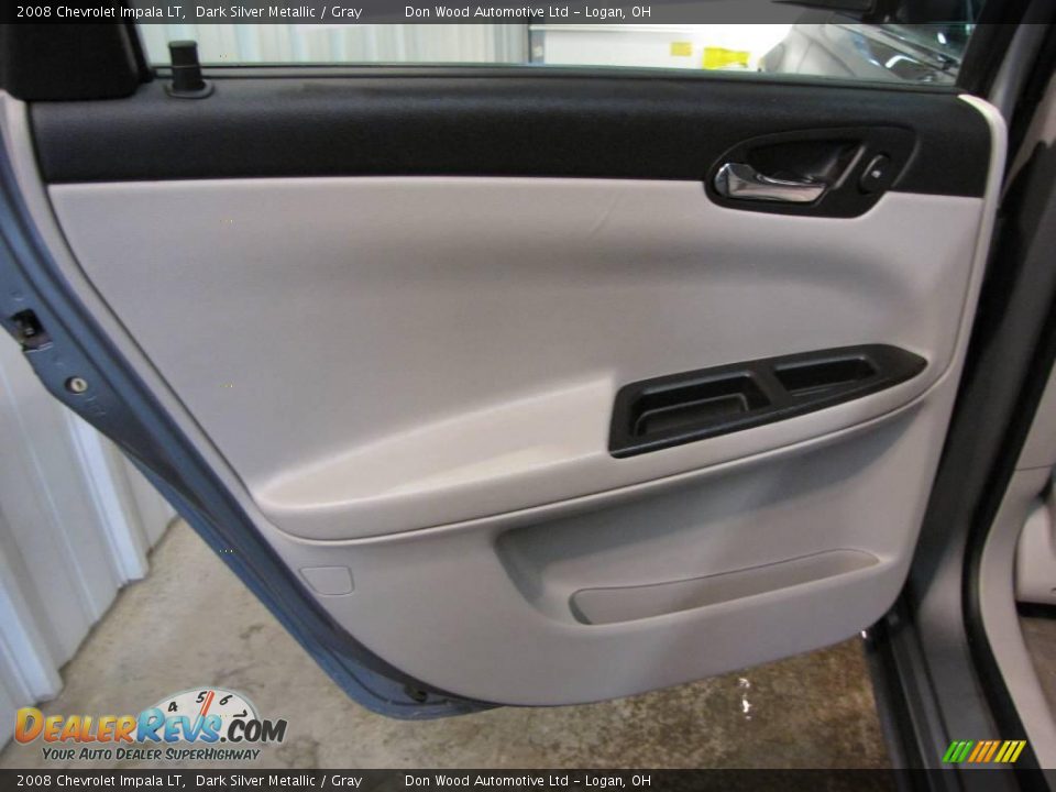 2008 Chevrolet Impala LT Dark Silver Metallic / Gray Photo #17
