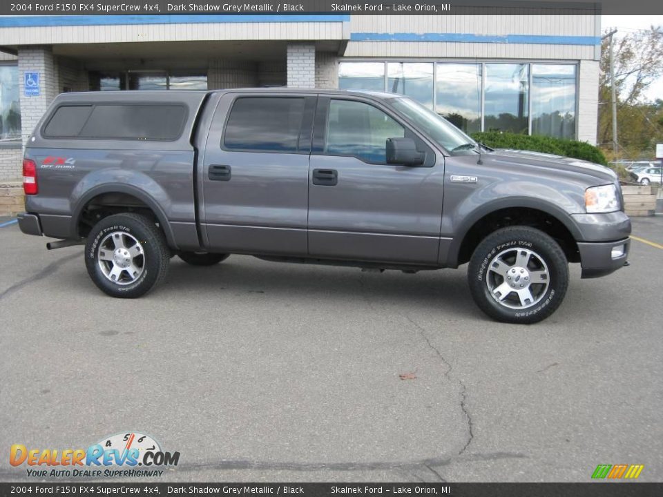 2004 Ford F150 FX4 SuperCrew 4x4 Dark Shadow Grey Metallic / Black Photo #1