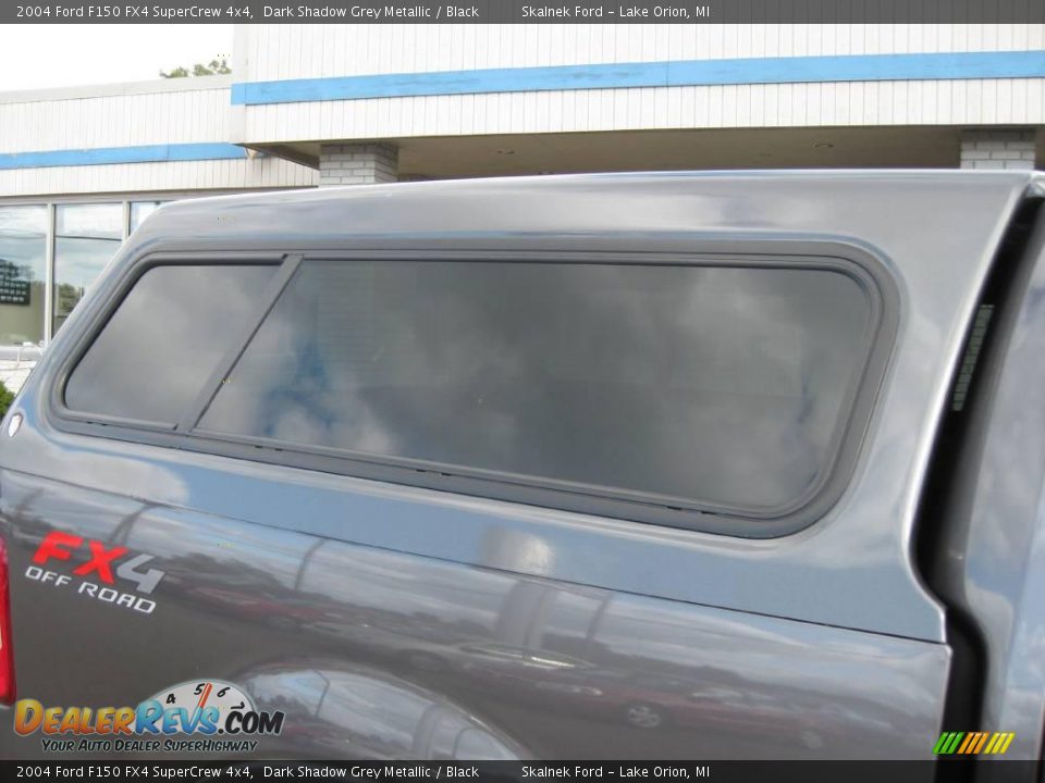 2004 Ford F150 FX4 SuperCrew 4x4 Dark Shadow Grey Metallic / Black Photo #19