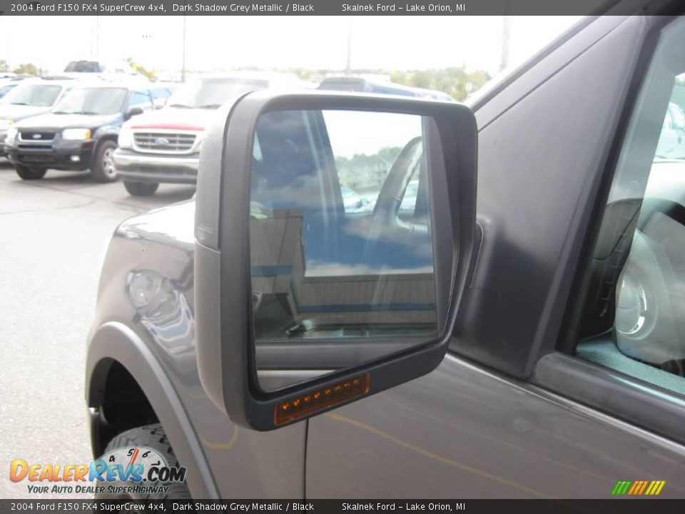 2004 Ford F150 FX4 SuperCrew 4x4 Dark Shadow Grey Metallic / Black Photo #24