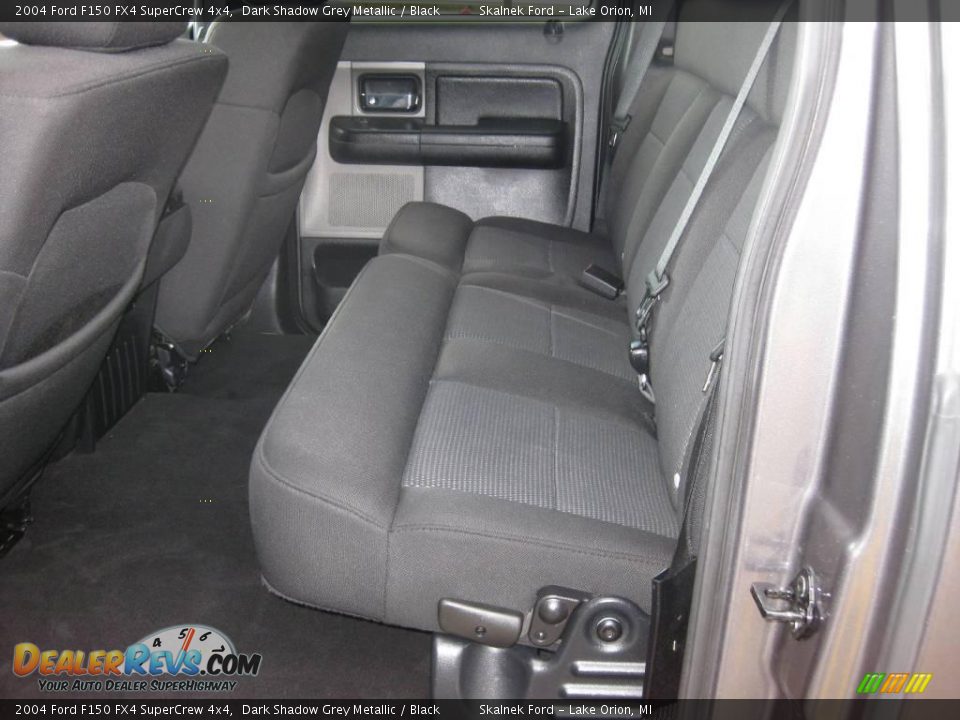 2004 Ford F150 FX4 SuperCrew 4x4 Dark Shadow Grey Metallic / Black Photo #26