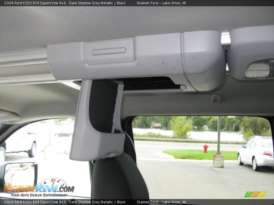 2004 Ford F150 FX4 SuperCrew 4x4 Dark Shadow Grey Metallic / Black Photo #27
