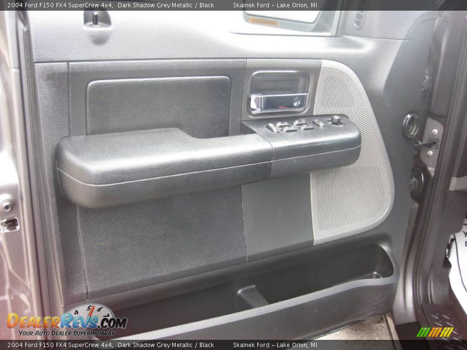 2004 Ford F150 FX4 SuperCrew 4x4 Dark Shadow Grey Metallic / Black Photo #28