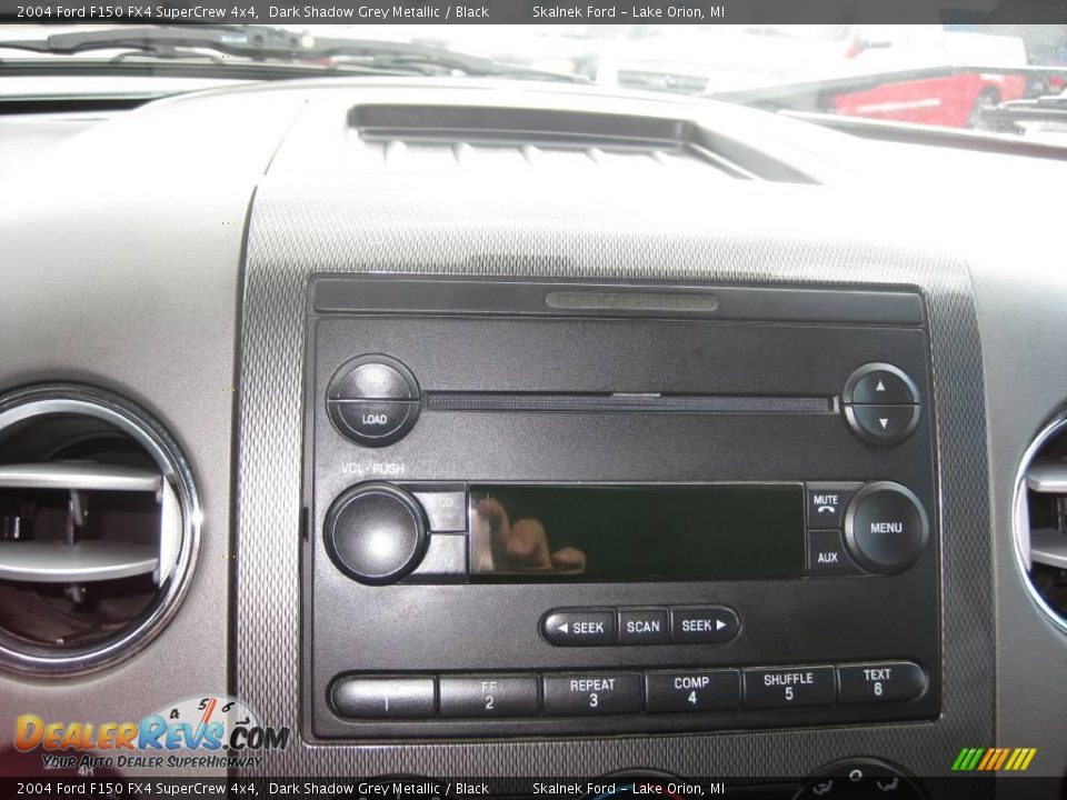 2004 Ford F150 FX4 SuperCrew 4x4 Dark Shadow Grey Metallic / Black Photo #32