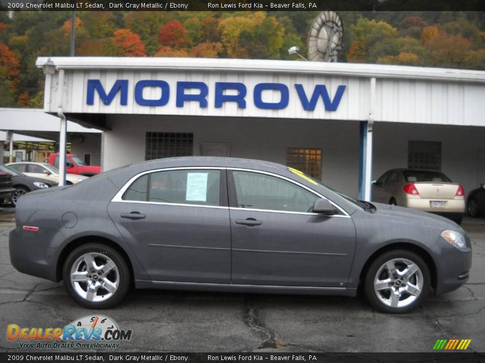 2009 Chevrolet Malibu LT Sedan Dark Gray Metallic / Ebony Photo #1