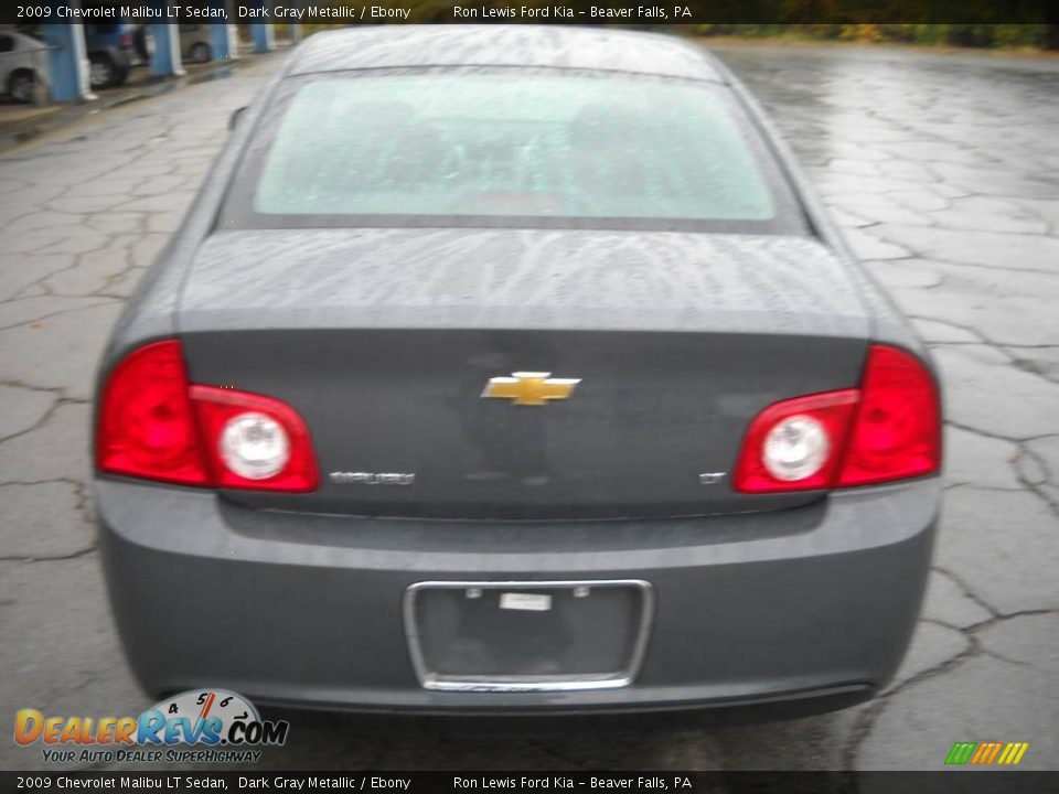 2009 Chevrolet Malibu LT Sedan Dark Gray Metallic / Ebony Photo #3