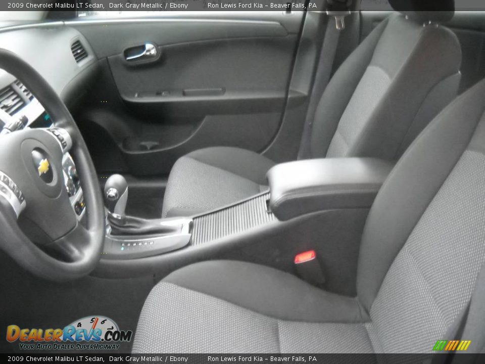 2009 Chevrolet Malibu LT Sedan Dark Gray Metallic / Ebony Photo #8