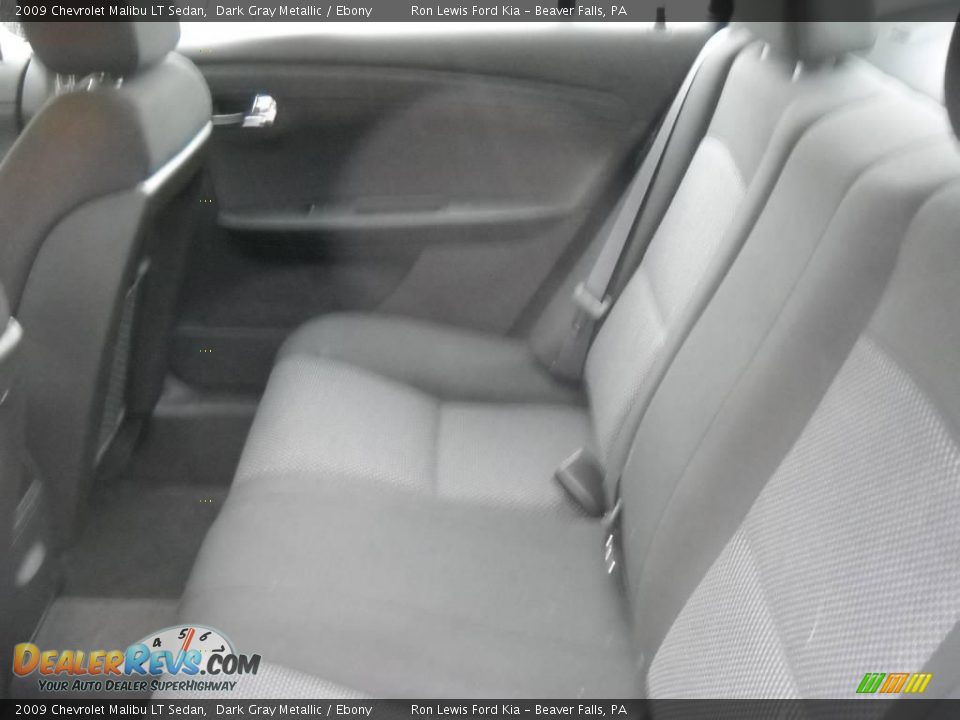 2009 Chevrolet Malibu LT Sedan Dark Gray Metallic / Ebony Photo #12