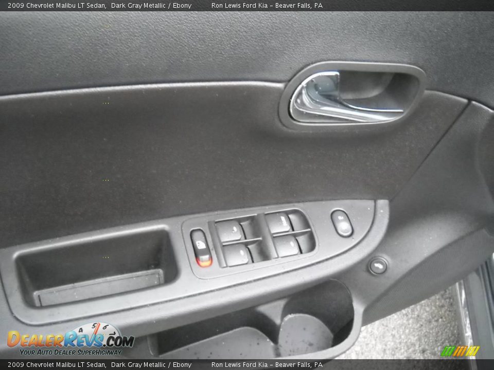 2009 Chevrolet Malibu LT Sedan Dark Gray Metallic / Ebony Photo #21