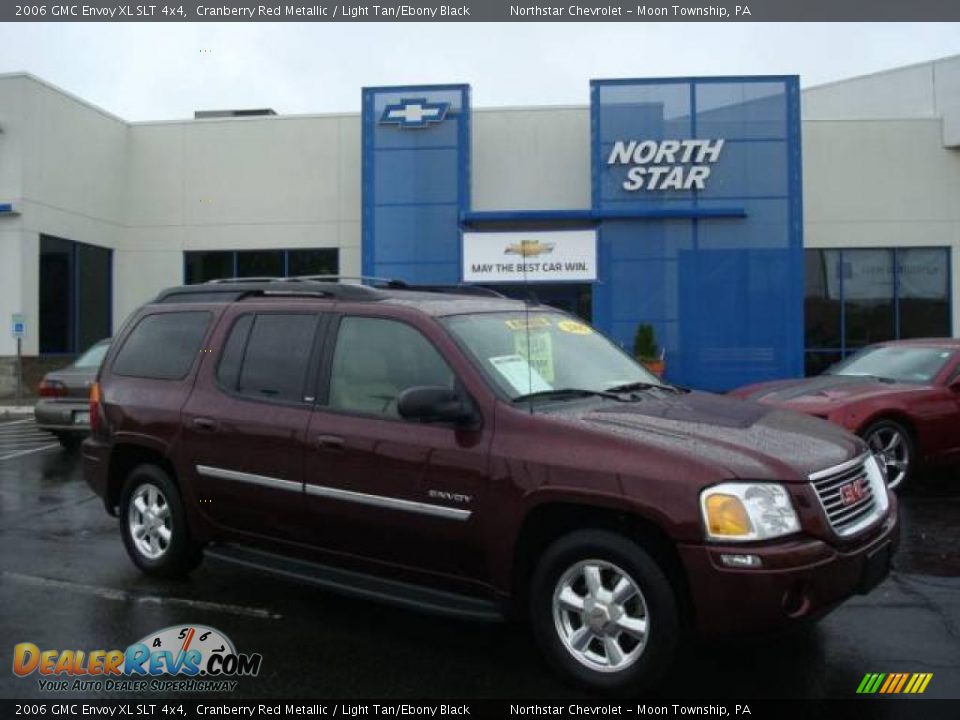 2006 GMC Envoy XL SLT 4x4 Cranberry Red Metallic / Light Tan/Ebony Black Photo #1