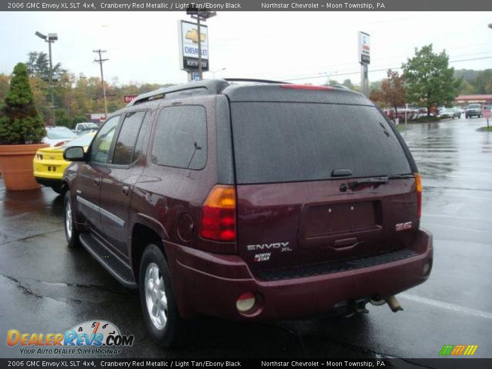 2006 GMC Envoy XL SLT 4x4 Cranberry Red Metallic / Light Tan/Ebony Black Photo #5