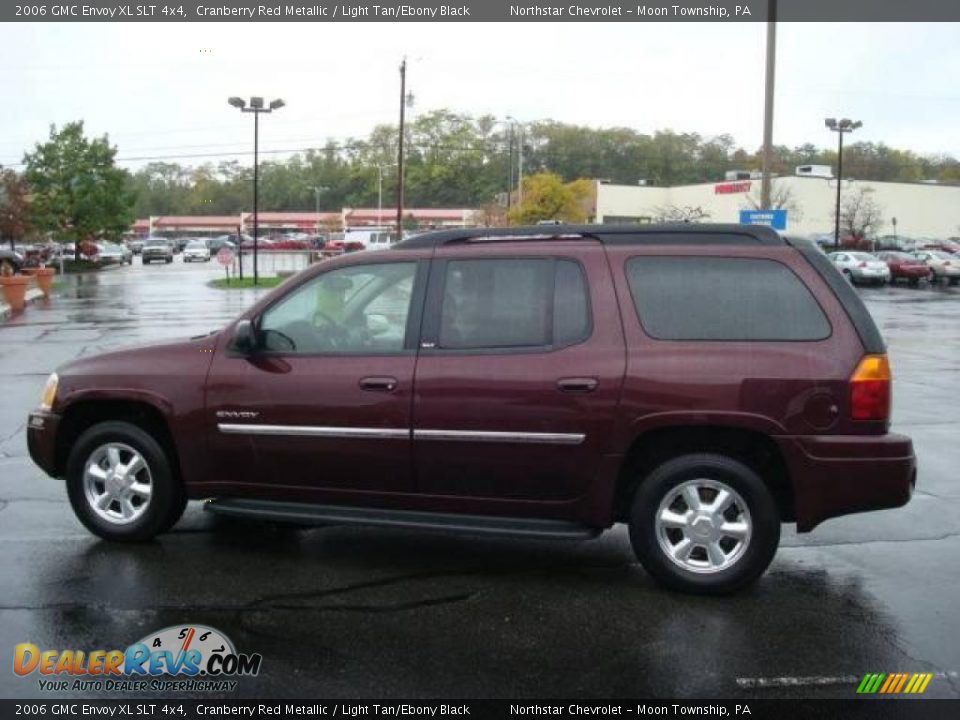 2006 GMC Envoy XL SLT 4x4 Cranberry Red Metallic / Light Tan/Ebony Black Photo #6