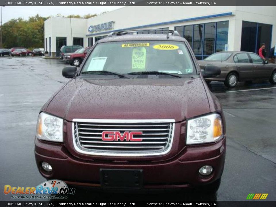2006 GMC Envoy XL SLT 4x4 Cranberry Red Metallic / Light Tan/Ebony Black Photo #8