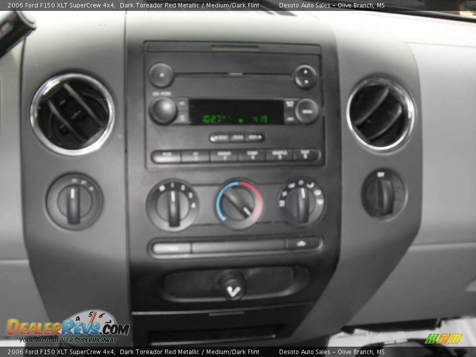 2006 Ford F150 XLT SuperCrew 4x4 Dark Toreador Red Metallic / Medium/Dark Flint Photo #11