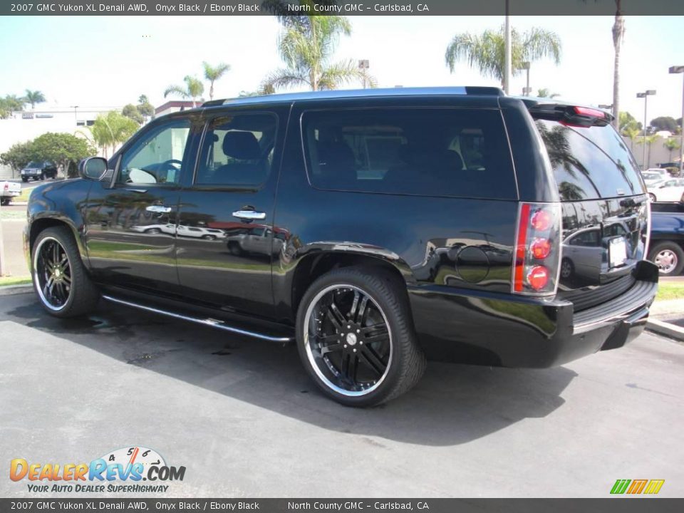 2007 GMC Yukon XL Denali AWD Onyx Black / Ebony Black Photo #5