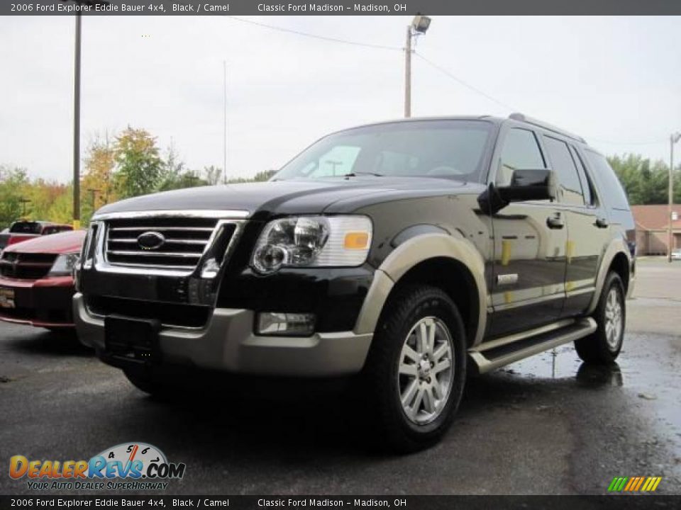 2006 Ford Explorer Eddie Bauer 4x4 Black / Camel Photo #1
