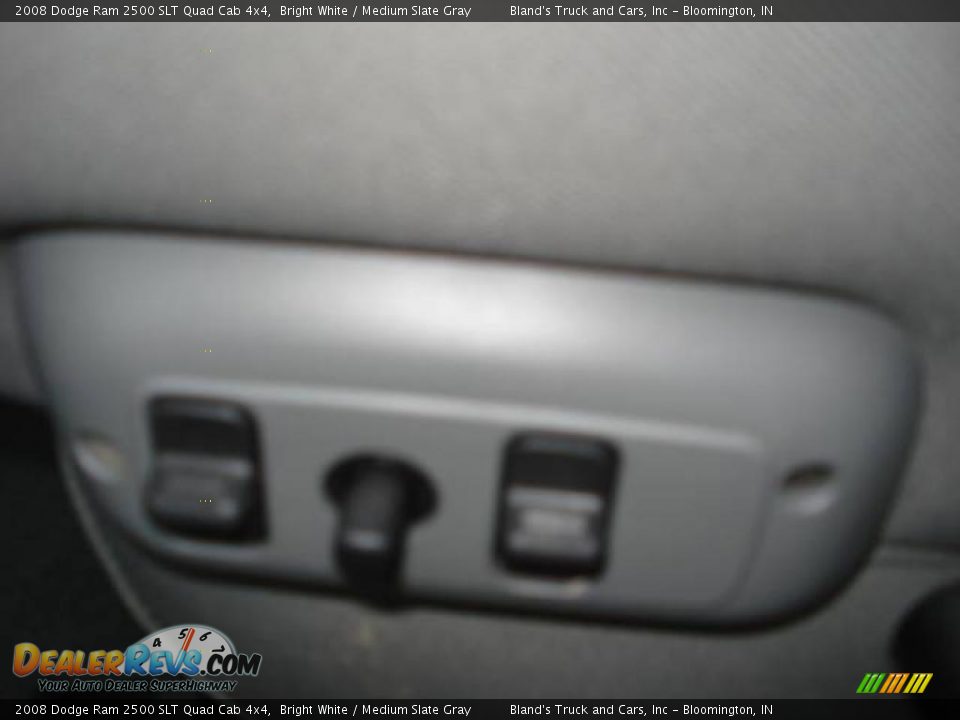 2008 Dodge Ram 2500 SLT Quad Cab 4x4 Bright White / Medium Slate Gray Photo #7