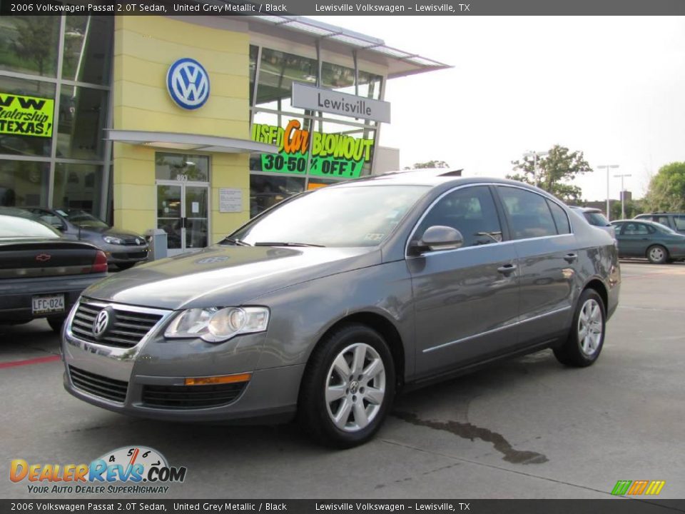 2006 Volkswagen Passat 2.0T Sedan United Grey Metallic / Black Photo #1