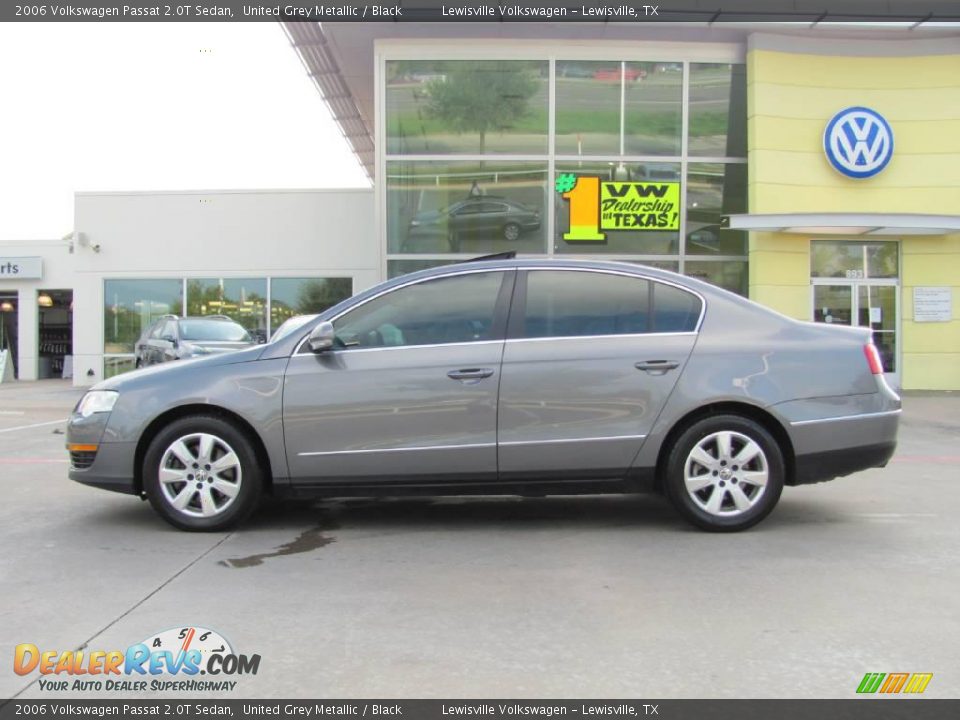 2006 Volkswagen Passat 2.0T Sedan United Grey Metallic / Black Photo #2