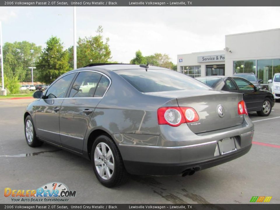 2006 Volkswagen Passat 2.0T Sedan United Grey Metallic / Black Photo #3