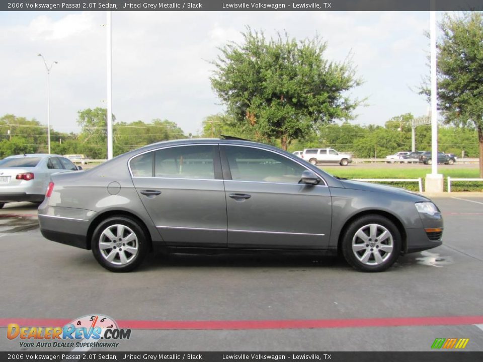 2006 Volkswagen Passat 2.0T Sedan United Grey Metallic / Black Photo #6