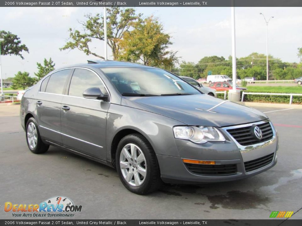 2006 Volkswagen Passat 2.0T Sedan United Grey Metallic / Black Photo #7