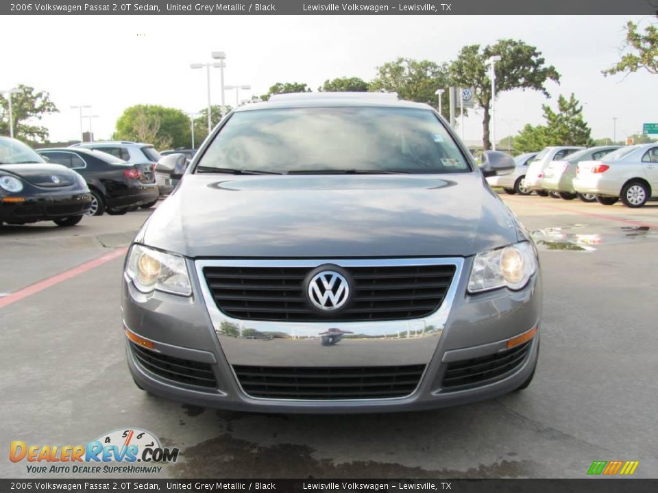 2006 Volkswagen Passat 2.0T Sedan United Grey Metallic / Black Photo #8