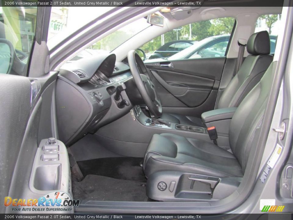 2006 Volkswagen Passat 2.0T Sedan United Grey Metallic / Black Photo #9
