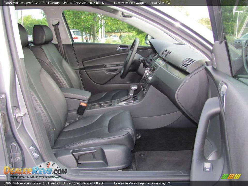 2006 Volkswagen Passat 2.0T Sedan United Grey Metallic / Black Photo #10