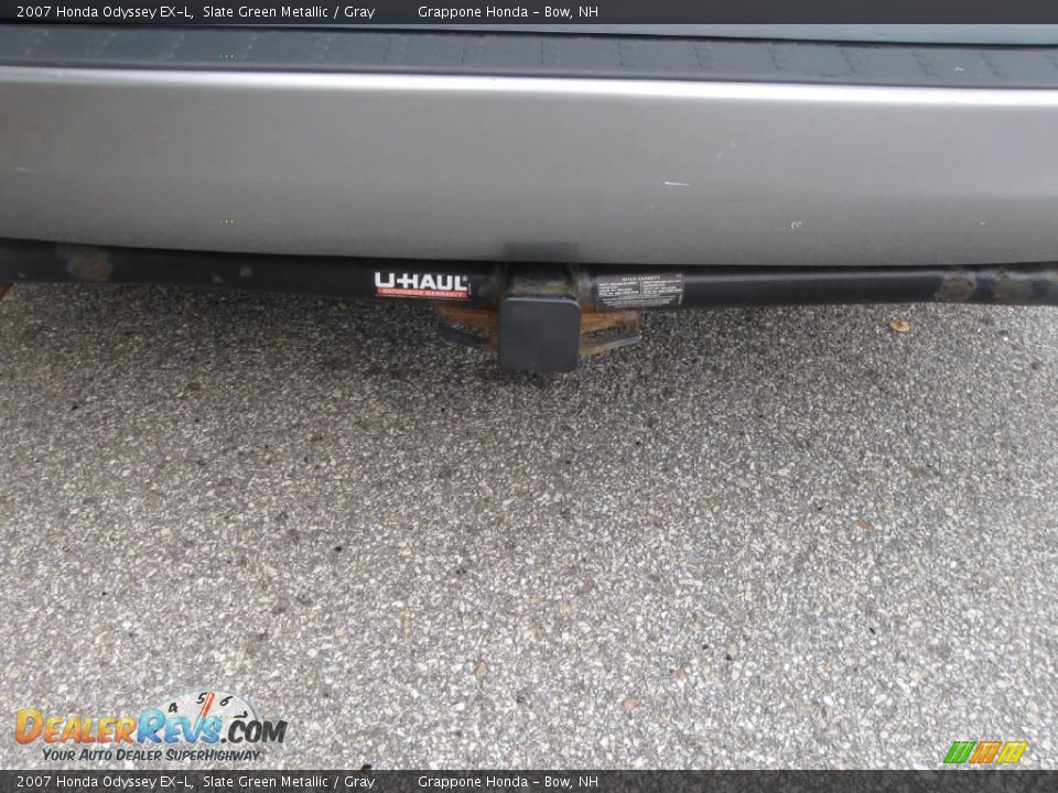 2007 Honda Odyssey EX-L Slate Green Metallic / Gray Photo #4