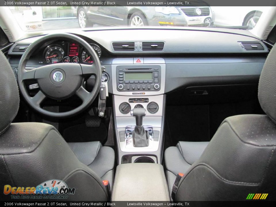 2006 Volkswagen Passat 2.0T Sedan United Grey Metallic / Black Photo #13
