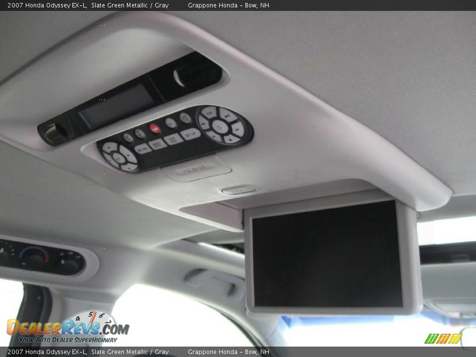 2007 Honda Odyssey EX-L Slate Green Metallic / Gray Photo #8