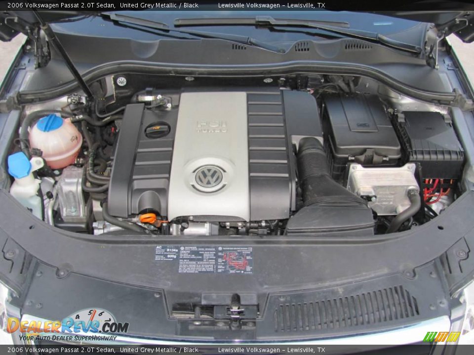 2006 Volkswagen Passat 2.0T Sedan United Grey Metallic / Black Photo #18