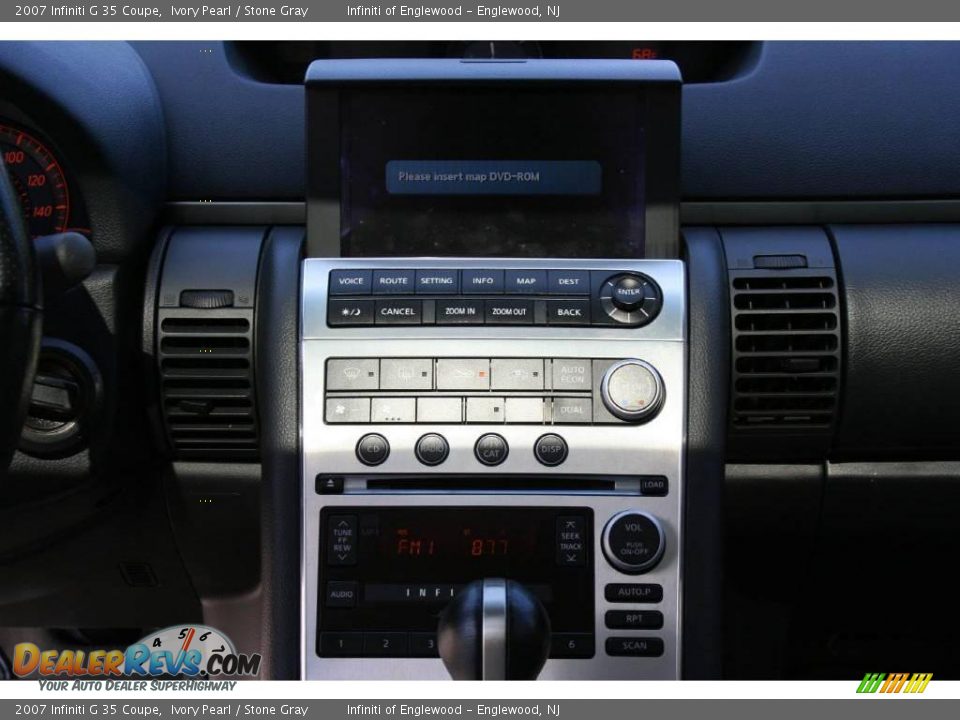 2007 Infiniti G 35 Coupe Ivory Pearl / Stone Gray Photo #18