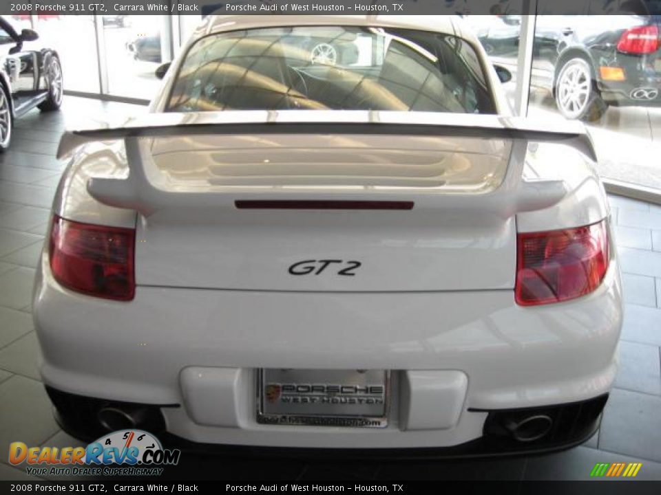 2008 Porsche 911 GT2 Carrara White / Black Photo #3