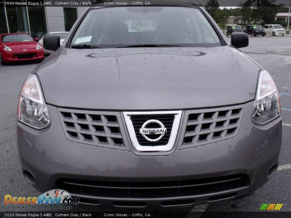 2010 Nissan Rogue S AWD Gotham Gray / Black Photo #8